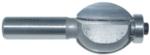 MAGNATE 2408 Shallow Flute Router Bit - 1-1/8" Flute Height; 1/2" Shank Diameter; 1-1/2" Shank Length; 1-1/8" Overall Diameter; BR-05 Bearing; 2-Flute Carbide Tipped