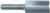 MAGNATE 241 Straight 1/2" Shank Diameter Router Bit - 1" Cutting Diameter; 2" Cutting Length; 2" Shank Length; 4" Overall Length; 2-Flute Carbide Tipped, Non-Plunging