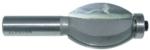 MAGNATE 2410 Shallow Flute Router Bit - 1-1/2" Flute Height; 1/2" Shank Diameter; 1-1/2" Shank Length; 1-1/8" Overall Diameter; BR-05 Bearing; 2-Flute Carbide Tipped