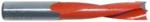 Magnate 2445 Brad Point Boring Bit, 10mm Shank x 85mm OAL - 5.0mm Cutting Diameter