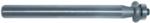 MAGNATE 2451 Shallow Flute Extended Shank Router Bit - 1/4" Flute Height; 1/2" Shank Diameter; 5" Shank Length; 13/16" Overall Diameter; BR-05 Bearing; 2-Flute Carbide Tipped