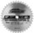 TimberLine 250-400 Finishing Blades For Miter or Stationary Table Saw - 10" Diameter; 40 Tooth; .091" Kerf; .063" Plate; 5/8" Bore, 0-Degree Hook, General Purpose, ATB Grind, Carbide Tipped