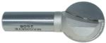 Magnate 2506 Plunge Ball End Carbide Tipped Router Bit - 1" Cutting Diameter; 1" Cutting Length; 1/2" Shank Diameter; 1/2" Radius; 1-1/2" Shank Length