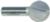 MAGNATE 2507 Plunge Ball End Carbide Tipped Router Bit - 1-1/8" Cutting Diameter; 1-1/8" Cutting Length; 1/2" Shank Diameter; 9/16" Radius; 1-1/2" Shank Length; 2-Flute Carbide Tipped