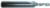 Magnate 2561 O-Flute 1 Flute Polished Up-Cut Spiral Router Bit - 1/8" Cutting Diameter; 1/2" Cutting Length; 1/4" Shank Diameter; 2" Overall Length