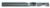 Magnate 2567 O-Flute 1 Flute Polished Up-Cut Spiral Router Bit - 1/4" Cutting Diameter; 1-1/4" Cutting Length; 1/4" Shank Diameter; 3" Overall Length; Solid Carbide, For Hard Plastics and Solid Surface