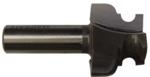 MAGNATE 2601 Palace Pattern Router Bit - 1" Cutting Length; 1/2" Cutting Depth; 3/8" & 1/4" Radius; 1/2" Shank Diameter, 1-1/2" Shank Length, 2-Flute Carbide Tipped