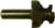 MAGNATE 2602 Palace Pattern Router Bit - 7/8" Cutting Length; 3/8" Cutting Depth; 1/4" & 3/16" Radius; 1/2" Shank Diameter, 1-1/2" Shank Length, 2-Flute Carbide Tipped