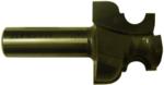 MAGNATE 2602 Palace Pattern Router Bit - 7/8" Cutting Length; 3/8" Cutting Depth; 1/4" & 3/16" Radius; 1/2" Shank Diameter, 1-1/2" Shank Length, 2-Flute Carbide Tipped