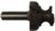 MAGNATE 2603 Palace Pattern Router Bit - 3/4" Cutting Length; 1/4" Cutting Depth; 3/16" & 1/8" Radius; 1/2" Shank Diameter, 1-1/2" Shank Length, 2-Flute Carbide Tipped