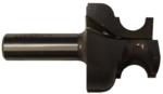 MAGNATE 2603 Palace Pattern Router Bit - 3/4" Cutting Length; 1/4" Cutting Depth; 3/16" & 1/8" Radius; 1/2" Shank Diameter, 1-1/2" Shank Length, 2-Flute Carbide Tipped