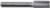 MAGNATE 262 Straight Plunge Router Bit - 5/16" Cutting Diameter; 3/4" Cutting Length; 1/4" Shank Diameter; 1-1/4" Shank Length; 2-Flute Carbide Tipped