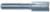 MAGNATE 263 Straight Plunge Router Bit - 3/8" Cutting Diameter; 3/4" Cutting Length; 1/4" Shank Diameter; 1-1/4" Shank Length; 2-Flute Carbide Tipped