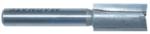 MAGNATE 263 Straight Plunge Router Bit - 3/8" Cutting Diameter; 3/4" Cutting Length; 1/4" Shank Diameter; 1-1/4" Shank Length; 2-Flute Carbide Tipped