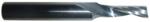 Magnate 2642 O-Flute 1 Flute Polished Up-Cut Spiral Router Bit - 3/16" Cutting Diameter; 3/8" Cutting Length; 1/4" Shank Diameter; 2" Overall Length; Solid Carbide, For Soft Plastics, Aluminum and Solid Surface