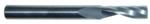 Magnate 2645 O-Flute 1 Flute Polished Up-Cut Spiral Router Bit - 1/4" Cutting Diameter; 1" Cutting Length; 1/4" Shank Diameter; 2-1/2" Overall Length; Solid Carbide, For Soft Plastics, Aluminum and Solid Surface