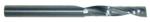 Magnate 2647 O-Flute 1 Flute Polished Up-Cut Spiral Router Bit - 1/4" Cutting Diameter; 1-1/4" Cutting Length; 1/4" Shank Diameter; 3" Overall Length; Solid Carbide, For Soft Plastics, Aluminum and Solid Surface