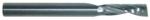 Magnate 2652 O-Flute 1 Flute Polished Up-Cut Spiral Router Bit - 3/8" Cutting Diameter; 5/8" Cutting Length; 3/8" Shank Diameter; 2-1/2" Overall Length; Solid Carbide, For Soft Plastics, Aluminum and Solid Surface