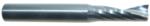 Magnate 2650 O-Flute 1 Flute Polished Up-Cut Spiral Router Bit - 1/8" Cutting Diameter; 3/4" Cutting Length; 1/4" Shank Diameter; 2-1/2" Overall Length; Solid Carbide, For Soft Plastics, Aluminum and Solid Surface