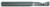 Magnate 2665 O-Flute 1 Flute Polished Down-Cut Spiral Router Bit - 1/4" Cutting Diameter; 3/4" Cutting Length; 1/4" Shank Diameter; 2-1/2" Overall Length; Solid Carbide, For Soft Plastics, Aluminum and Solid Surface