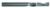 Magnate 2667 O-Flute 1 Flute Polished Down-Cut Spiral Router Bit - 1/4" Cutting Diameter; 1-1/4" Cutting Length; 1/4" Shank Diameter; 3" Overall Length