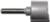 MAGNATE 270 Straight Plunge Router Bit - 1" Cutting Diameter; 3/4" Cutting Length; 1/4" Shank Diameter; 1-1/4" Shank Length; 2-Flute Carbide Tipped