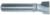 MAGNATE 2701 Surface Planing (Bottom Cleaning) Router Bit - 3/4" Cutting Diameter; 1/2" Shank Diameter; 15/32" Cutting Length; 2" Shank Length; 2-Flute Carbide Tipped