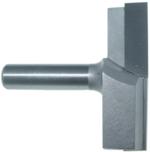 MAGNATE 2707 Surface Planing (Bottom Cleaning) Router Bit - 2-3/4" Cutting Diameter; 1/2" Shank Diameter; 15/32" Cutting Length; 2" Shank Length; 2-Flute Carbide Tipped