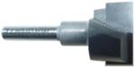 MAGNATE 2713 Surface Planing (Bottom Cleaning) Router Bit - 1" Cutting Diameter; 1/4" Shank Diameter; 3/8" Cutting Length; 1-1/2" Shank Length; 2-Flute Carbide Tipped