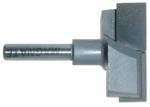 MAGNATE 2715 Surface Planing (Bottom Cleaning) Router Bit - 1-1/2" Cutting Diameter; 1/4" Shank Diameter; 3/8" Cutting Length; 1-1/2" Shank Length; 2-Flute Carbide Tipped
