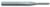 Carving Pod Bits, M2 High Speed Steel: 2751