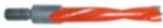 Magnate 2795 Brad Point Boring Bit, M10x1.25 Thread Shank x 100mm OAL - 12mm Cutting Diameter