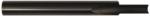 Magnate 2823 O-Flute 1 Flute Straight Polished Router bit, Left-Hand - 3/16" Cutting Diameter; 1/2" Cutting Length; 1/4" Shank Diameter; 2-1/2" Overall Length; Solid Carbide, For Hard and Soft Plastics