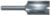 Carving Rougher Bit - 2 Flute, M2 High Speed Steel, : 2847