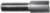 MAGNATE 287K Straight Plunge Router Bit - 5/8" Cutting Diameter; 1" Cutting Length; 1/2" Shank Diameter; 1-1/2" Shank Length; 2-Flute Carbide Tipped