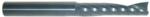 Magnate 2885 O-Flute 1 Flute Up-Cut Spiral Router Bit - 3/8" Cutting Diameter; 1-5/8" Cutting Length; 3/8" Shank Diameter; 3-1/2" Overall Length