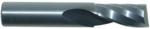 Magnate 2886 O-Flute 1 Flute Up-Cut Spiral Router Bit - 1/2" Cutting Diameter; 1-1/8" Cutting Length; 1/2" Shank Diameter; 3" Overall Length; Solid Carbide For Rigid Plastic, Acrylics, Nylons, Solid Surface, Aluminum and Type I Foams