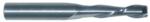 MAGNATE 2903 2 Flute Spiral Up-Cut Left-Hand Router Bit - 3/16" Cutting Diameter; 3/4" Cutting Length; 1/4" Shank Diameter; 2" Overall Length; Solid Carbide