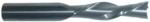 Magnate 2910 2 Flute Spiral Up-Cut Left-Hand Router Bit - 1/2" Cutting Diameter; 1-1/2" Cutting Length; 1/2" Shank Diameter; 3-1/2" Overall Length