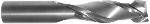 MAGNATE 2951 2 Flute Compression Spiral Left Hand Router Bit - 1/4" Cutting Diameter; 1" Cutting Length; 1/4" Shank Diameter; 2-1/2" Overall Length; 2+2 Up-Down, Solid Carbide