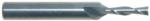 Magnate 2971 2 Flute Spiral Down-Cut Left-Hand Router Bit - 1/8" Cutting Diameter; 1/2" Cutting Length; 1/4" Shank Diameter; 2" Overall Length