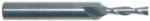 MAGNATE 2971 2 Flute Spiral Down-Cut Left-Hand Router Bit - 1/8" Cutting Diameter; 1/2" Cutting Length; 1/4" Shank Diameter; 2" Overall Length; Solid Carbide