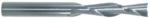 MAGNATE 2975 2 Flute Spiral Down-Cut Left-Hand Router Bit - 1/4" Cutting Diameter; 1" Cutting Length; 1/4" Shank Diameter; 2-1/2" Overall Length; Solid Carbide