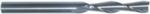 Magnate 2993 2 Flute Spiral Down-Cut Left-Hand Router Bit - 3/8" Cutting Diameter; 1" Cutting Length; 3/8" Shank Diameter; 3" Overall Length