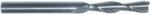 MAGNATE 2986 2 Flute Spiral Down-Cut Left-Hand Router Bit - 3/8" Cutting Diameter; 1" Cutting Length; 3/8" Shank Diameter; 3" Overall Length; Solid Carbide