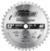TimberLine 300-400 Finishing Blade For Miter or Stationary Table Saw - 12" Diameter; 40 Tooth; .118" Kerf; .087" Plate; 1" Bore, 0-Degree Hook, ATB Grind, Carbide Tipped