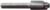 MAGNATE 301 Flush Trim 2-Flute Router Bit - 3/8" Overall Diameter; 1/2" Cutting Length; 1/4" Shank Diameter; BR-02 Bearing; 1-1/4" Shank Length; Carbide Tipped