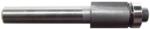MAGNATE 301 Flush Trim 2-Flute Router Bit - 3/8" Overall Diameter; 1/2" Cutting Length; 1/4" Shank Diameter; BR-02 Bearing; 1-1/4" Shank Length; Carbide Tipped