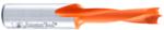 Amana 301006 Brad Point Left-Handed Boring Bit, 57mm OAL x 10mm Shank - 6.0mm Cutting Diameter; 27mm Cutting Height, Carbide Tipped
