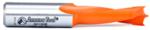 Amana 301008 Brad Point Left-Handed Boring Bit, 57mm OAL x 10mm Shank - 8mm Cutting Diameter; 27mm Cutting Height, Carbide Tipped